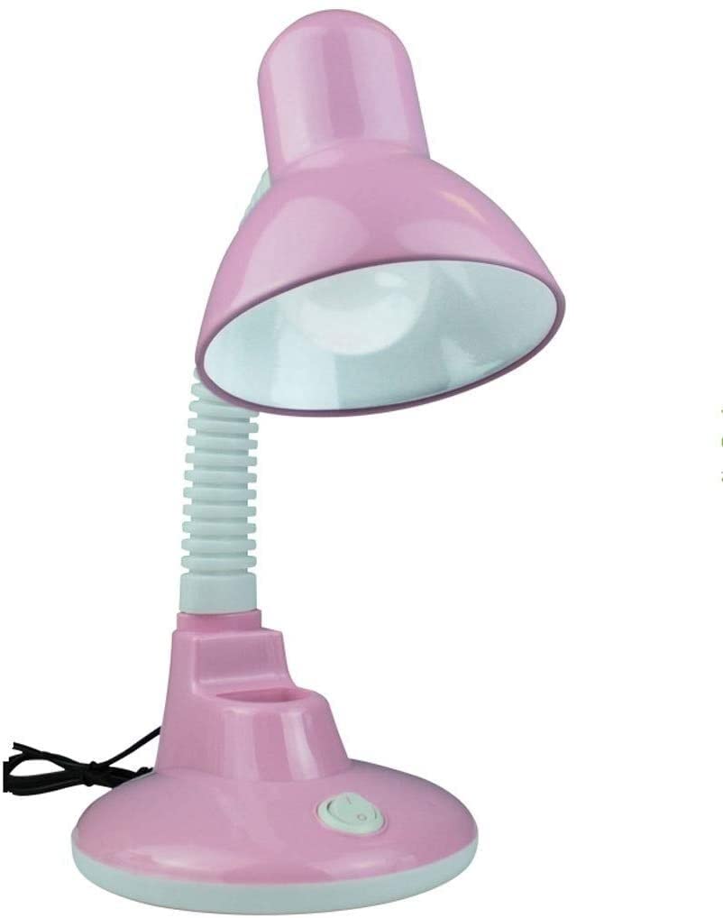 Lampka Nocna Lampa Biurkowa LED Światło Ochrona Oczu Lampka Do Czytania Kapelusz Lampka Stołowa Energooszczędne Lampy Biurkowe Do Pracy Studyjnej Dormitorium Office światło Robocze(Pink)