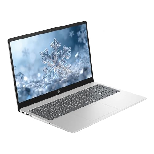 Image of HP Laptop, 15.6 inch FHD Touchscreen Business Laptop Computer, 8-core AMD Ryzen 7 Processor, Windows 11 Pro, 12GB RAM 512GB Storage (256B SSD+256GB Docking Set), PLUSERA Earphones, Natural Silver