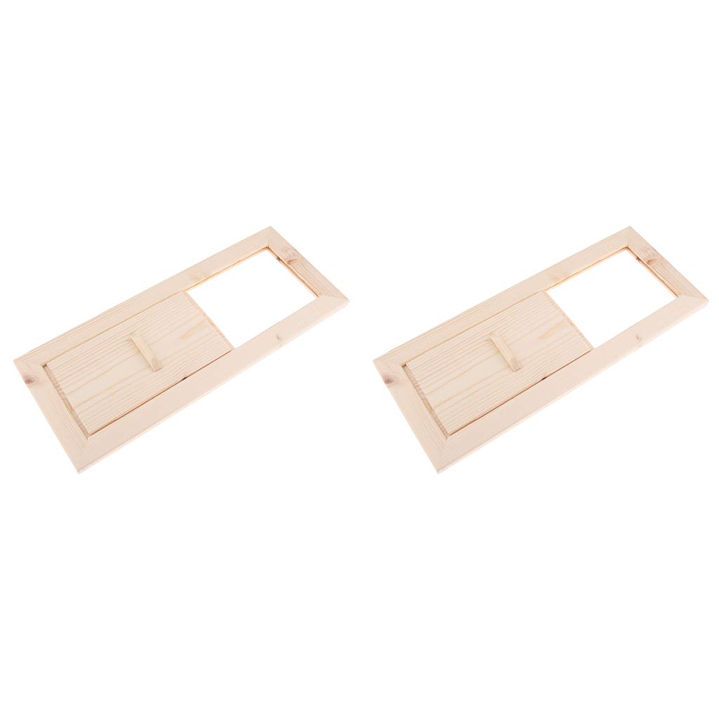 Enakshi® 2Pcs Cedar Sauna Air Ventilation Panel, 13x5.1inch, Sauna Accessories|Home & Garden | Yard, Garden & Outdoor Living | Pools & Spas | Spas & Hot Tubs-image-42