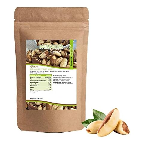Mynatura Paranuss Kerne ganz I Paranusskerne I Pflanzlich I Snack I Knabbern Cover