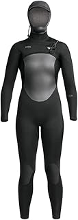 XCEL Womens Axis Hooded 5/4mm Fullsuit (Black, 6)