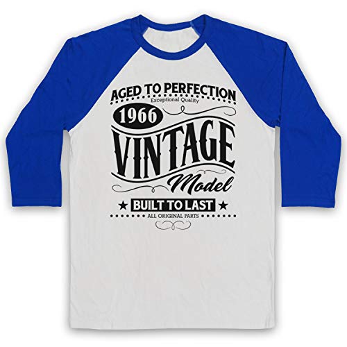 T-Shirt de Base-Ball 3/4 Manches Retro : Finitions Haut de Gamme