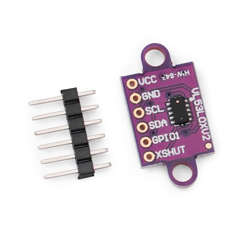 5Pcs VL53L0X Time-of-Flight (ToF) 940nm Laser Ranging Sensor Breakout GY-VL53L0XV2 Distance Measurement Module IIC for Arduino - Image 6
