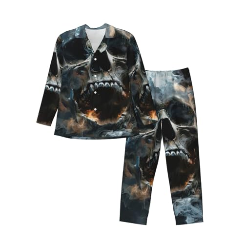 Pijama de dos piezas para hombre transpirable que evita el sudor