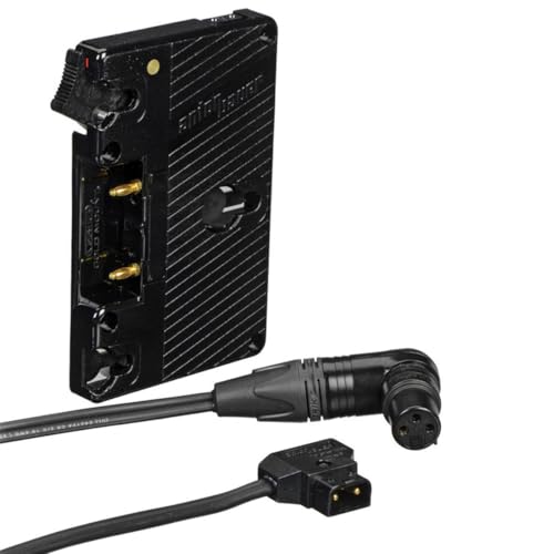 Litepanels Battery Plate for Astra 1x1 LED Panel, Gold Mount