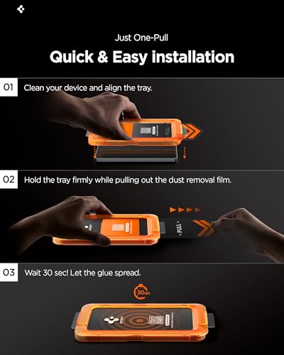 Image of Spigen AlignMaster S Tempered Glass Screen Protector Guard for Galaxy S26 Plus [2 Pack]