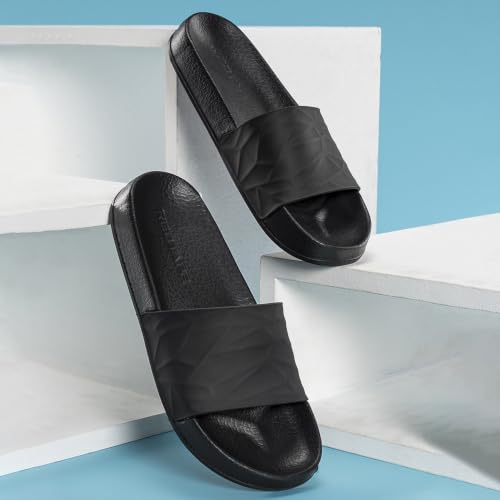 Image of Red Tape Men's Casual Pool Sliders for Everyday Comfort
