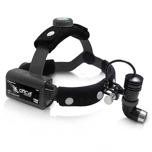 Image of OTICA 10 Watt ENT Surgical LED Headlight for Doctors Hospital and Multi Purpose (Non-Adjustable Focus of Light)