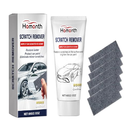 Homonth Car Scratch Remover with Polishing Pad, Professional...