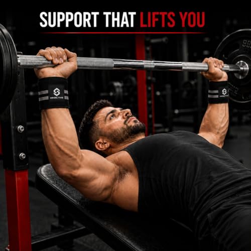 Image of Wrist Band For Gym Workout Wrist Support For Gym Straps For Men Hand Band Strap For Man Wrists Supporter Wrap For Man Workout Accessories For Women And Men 3 mm Thickness (Gray)
