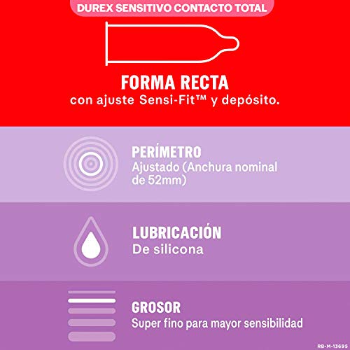 Miniatura 4 de Durex Mix Pack Sensitivo 39 Condones Lubricante Naturals H2o De Base Agua 100ml
