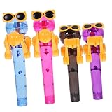 Porte-sucettes pour enfants : conçus en forme de dessin animé, ils sont drôles, et attrayants, les tenir dans les accrocheur, jouets robots