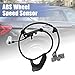 X AUTOHAUX Car ABS Wheel Speed Sensor Front Left No.8980521201 for Isuzu D-Max 2.5 Twin Turbo 2012-2019