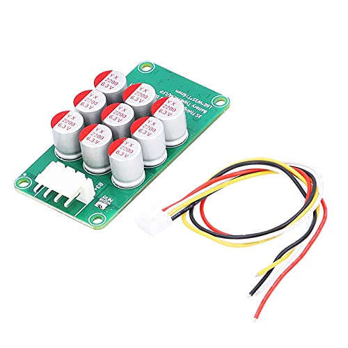 Tablero de transferencia de energía Mingzhe para equilibrado de baterías de litio, ecualizador activo de alto rendimiento para configuraciones 3S/4S, diseño duradero de PCB, 1 unidad (3S) miniatura 3
