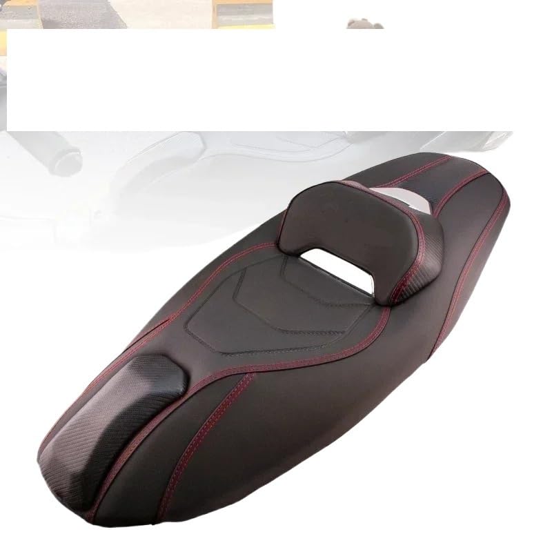 Coussin de dossier NMAX 155 avec siège moto modifié pour améliorer le confort du dos