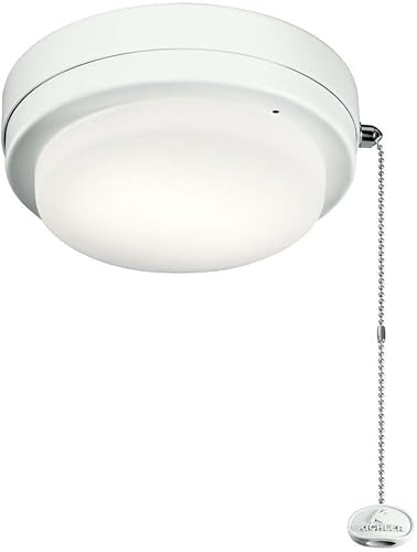 Kichler 338629MWH Arkwet Climates 1-Light Kit, 17 Watts LED, Matte White