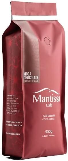 Café Mantissa Moca Chocolate, Grãos Catuaí Vermelho, 500g