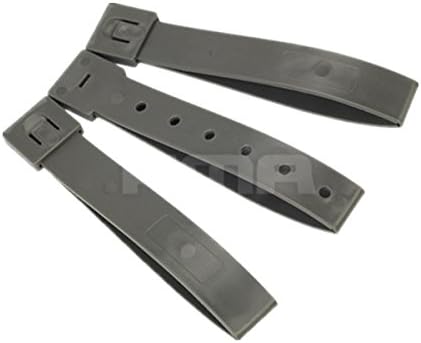 H World Shopping Durable Tactical Molle System 5 Inch Long Malice Clips Strap 3 Pack