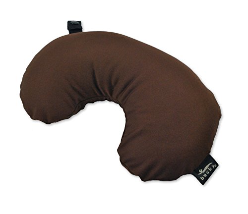 Bucky Minnie, Travel Neck Pillow, All Natural Millet Hull Filling, Removable Cover, Adjustable