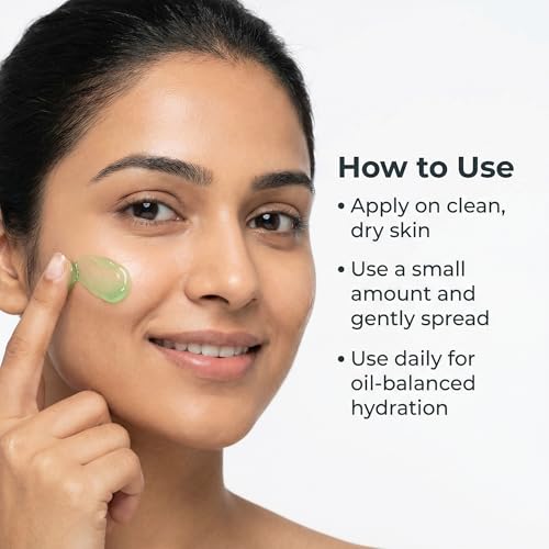 Image of VEDICDERM Green Tea Gel Moisturizer SPF 45 PA++++ for Oily & Acne-Prone Skin - Lightweight, Non-Comedogenic, Oil-Free Face Cream with Ceramides, Peptides & Matcha I 50g (Pack of 3)