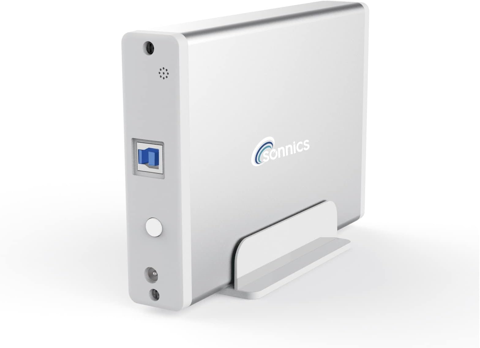 Sonnics 3TB External Hard Drive USB 3.0 Compatible with XBOX ONE / PS4 / Windows PC/Mac (Desktop not Portable) (Silver)