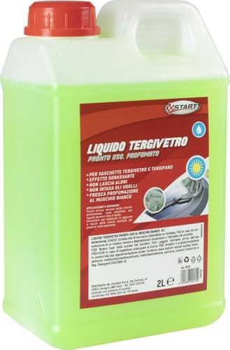 Start Liquido Tergivetro Profumato Al Muschio Bianco 2L Effetto Sgrassante - 2