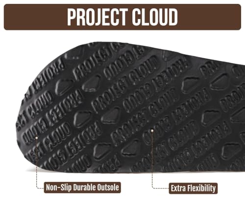 Image of Project Cloud Genuine Leather Clogs for Women - Memory Foam Insole Womens Clogs Non-Slip Outsole Mules for Women Footwear - Women's Mules & Clogs Fall Shoes (Haven, THYMESUEDE,7M)
