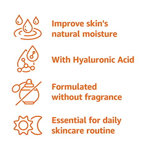 Image of Amazon Basics Firming Cream with Hyaluronic Acid, Fragrance Free, 1.7 Ounces, 1-Pack