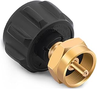 Propane Fill Adapter Regulator,Disposable Tank Propane Adapter for 1-20 lb Cylinders,QCC1 Regulator Valve, Camping Propane Tank Accessories,Grills, Heaters