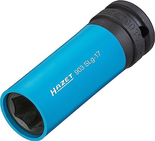 Hazet 903SLG-17/3 Size 17 Hex 1/2" Square 3Piece Impact Socket