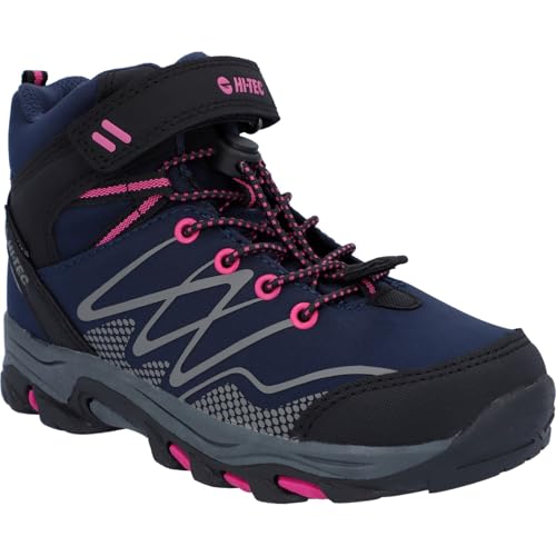 Chaussure de marche fille étanche Hi-Tec Blackout Mid WP tige mi-haute