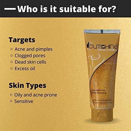 UBIK Cutishine Face Wash 70g - Image 2