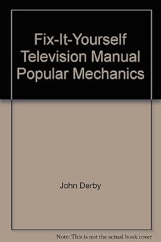 Paperback Fix-It-Yourself Television Manual Popular Mechanics Book