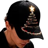 Generisch Gorra de béisbol - 58 x 60 cm, Gorro de árbol de Navidad, cómodo | Duradera Cubierta de Cabeza de Vacaciones, Sombrero para el Sol con Hebilla para Hombres y Mujeres, Accesorios de de