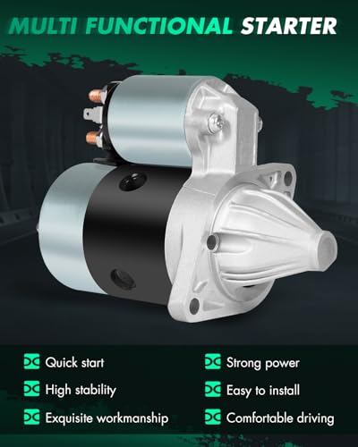 Image of SCITOO Starter Motor fit for Acura for TSX 2011-2014,for Ford for Explorer 2006-2010,for Ford for Explorer Sport Trac 2007-2010 Replacement Starter 15852-63010
