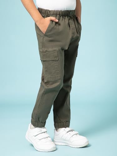 Image of Alan Jones Clothing Kids Stretch Fit low Rise Cargo Pant