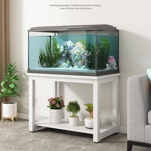 REENEW 水槽台 【新規アップグレード補強フレームワークの荷重がより強い】水槽台 木製板 水槽棚 ベース キャビネット 水槽用 組立式 水槽台 無垢 水槽用 棚 収納 水槽台フィレットテーブルの衝突防止 耐荷重棚 水槽用 リビング 書斎 ホテル ダイニ