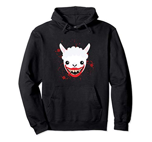 Scary Llama - Clown Smile - Halloween 2020 - Creepy Costume Sudadera con Capucha