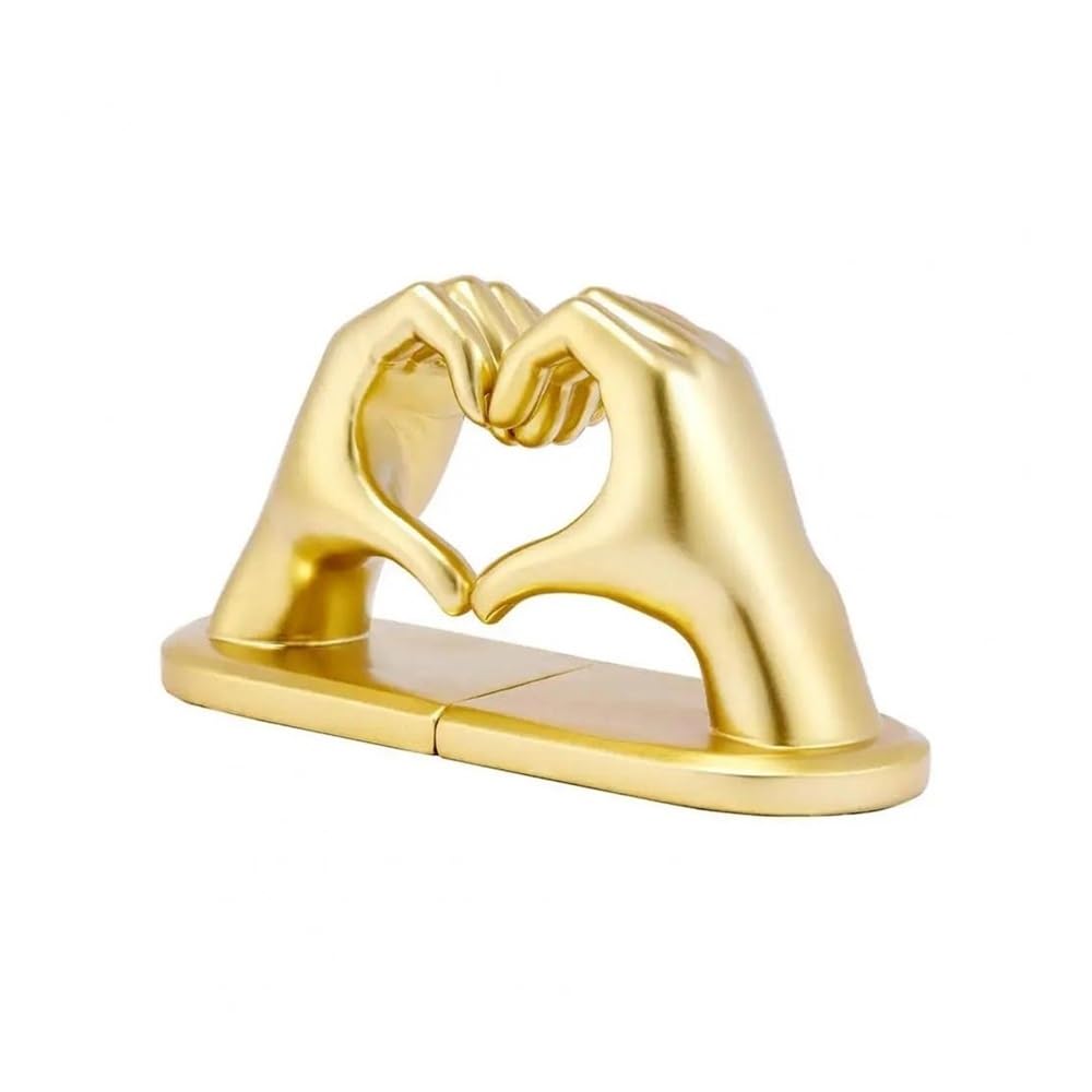 Shelves Bookends for Shelves Book Ends Sculpture Aesthetic Decor for Bedroom Living Room Book Support(Gold)