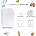 Auihiay 145 Pieces Shrink Plastic Sheet Kit Include 20 PCS Shrinky Paper with 125 PCS Keychains Accessories for Kids Creative Craft, Easter Mother Day Ornament