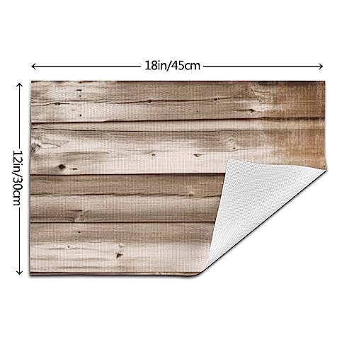 Sets de table durables en PVC tissé avec finition premium chic - 3