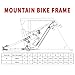 HWEVDHJ 27.5er/29er Full Suspension Mountain Bike Frame 15.5