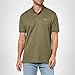 Lacoste Men's Classic Fit L.12.12 Original Piqué Polo Shirt, Olive, X-Large