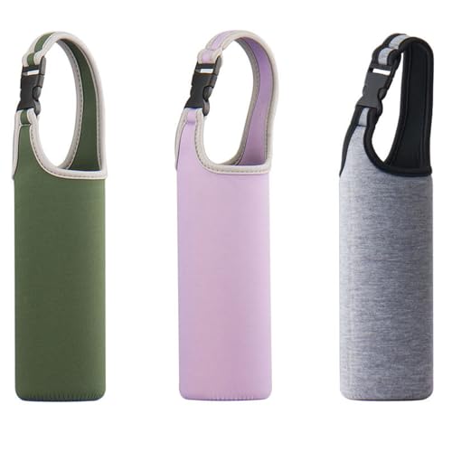 Portabotellas ajustable de neopreno para evitar golpes y llevar tu bebida con las manos libres