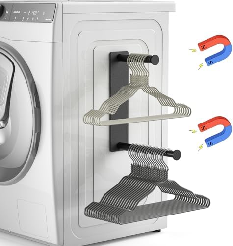 MFTEK Hanger Organizer Stacker, Magnetic Hanger Holder, Extendabl...