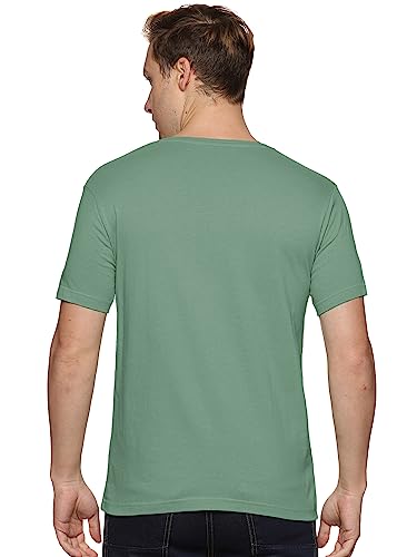 Image of ADRO Men's 100% Cotton Regular Fit T-Shirt