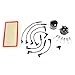 Omix 17256.25 Ignition Tune Up Kit; 99-00 Jeep Wrangler TJ, 4.0L