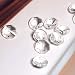 Waltz&F 18mm Octagon Beads Chandelier Crystals Parts, Chandelier Replacements,clear ,50pcs