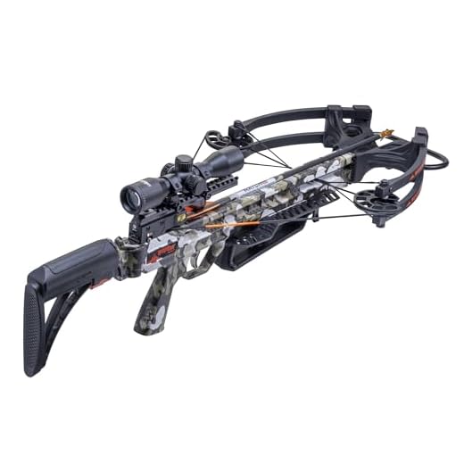 Wicked Ridge by TenPoint Warrior 400, Peak XT - 400 FPS - Uncompromising Performance Under $500 - Includes Pro-View 400 Lighted Scope, Rope Cocker & Three Match 400 Arrows