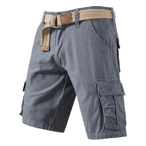 Bermuda streetwear pour homme avec poches cargo et toile robuste